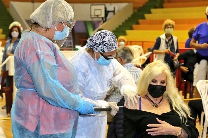 Susana Giménez ya tiene las dos dosis.