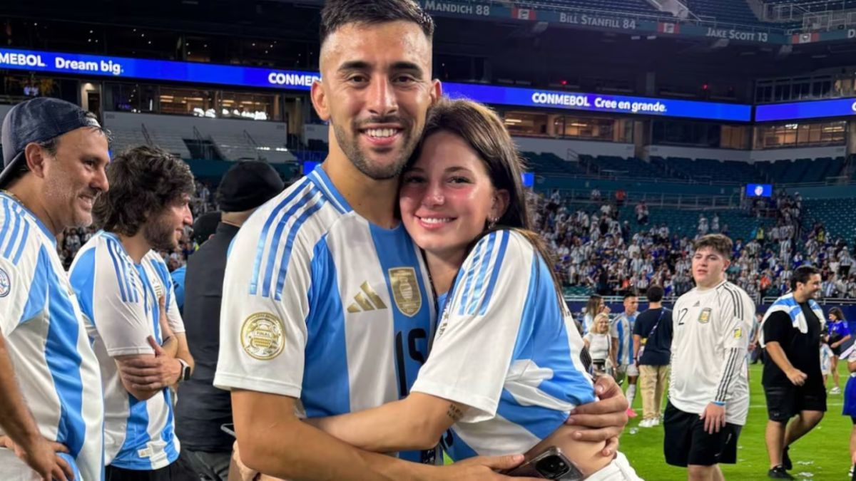 Refuerzo de lujo para Simeone: Nico González fue presentado en Atlético de Madrid