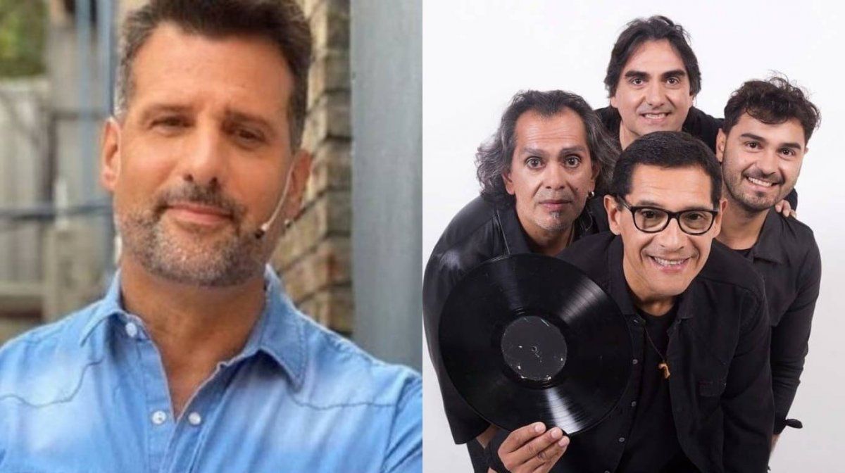 Listorti se calentó con Los Nocheros por las vacunas contra el coronavirus.