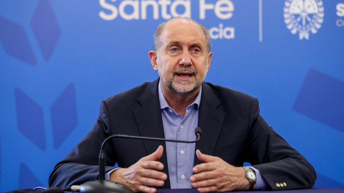 El gobernador Perotti había confirmó que