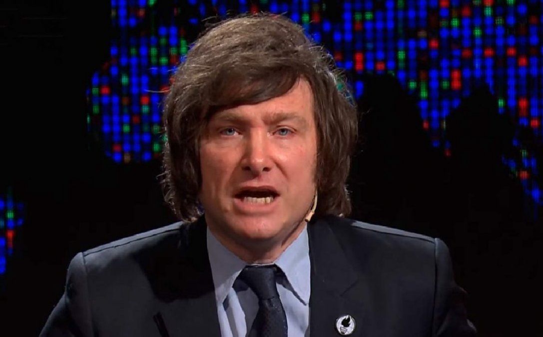 Un usuario de Twitter posteó una foto de Javier Milei.