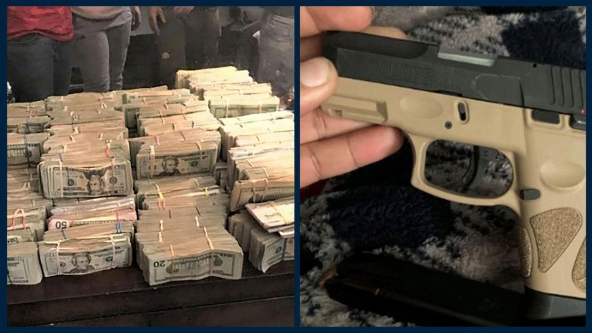 Los maleantes dieron un golpe por 500 mil dólares.