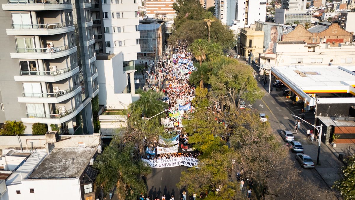 Imagen de la tercera Marcha Federal Universitaria