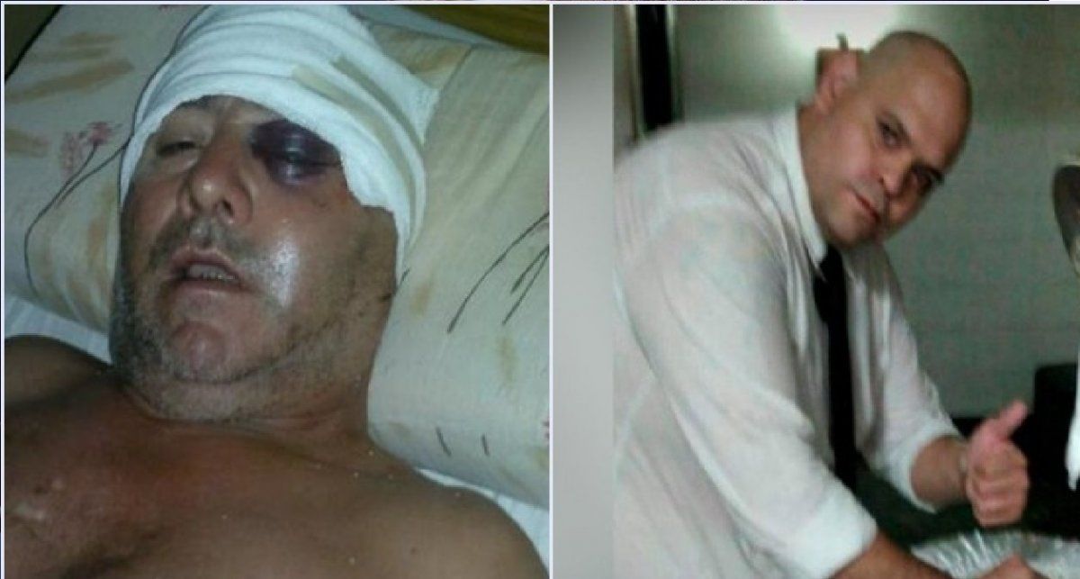 Se viralizó la imagen de uno de los de la funeraria