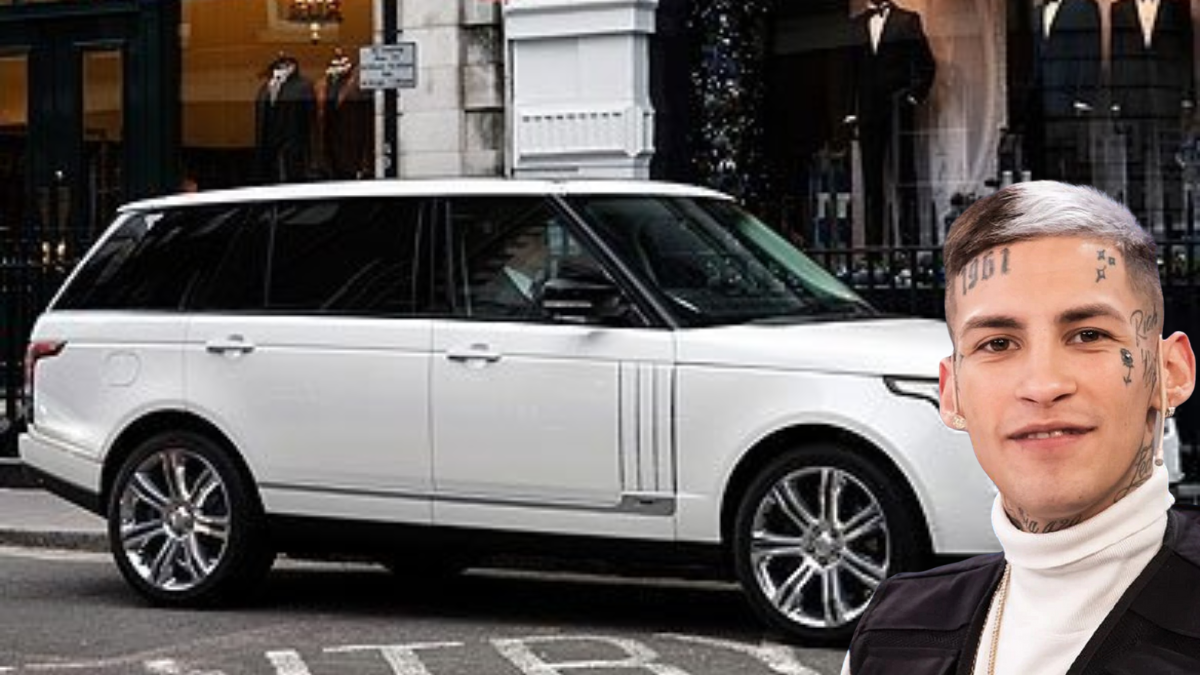 L-Gante apareció manejando una camioneta de US$36000 que sería propiedad de Wanda Nara