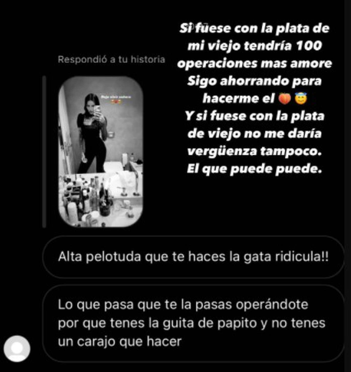 Cande Tinelli se cansó de los haters.