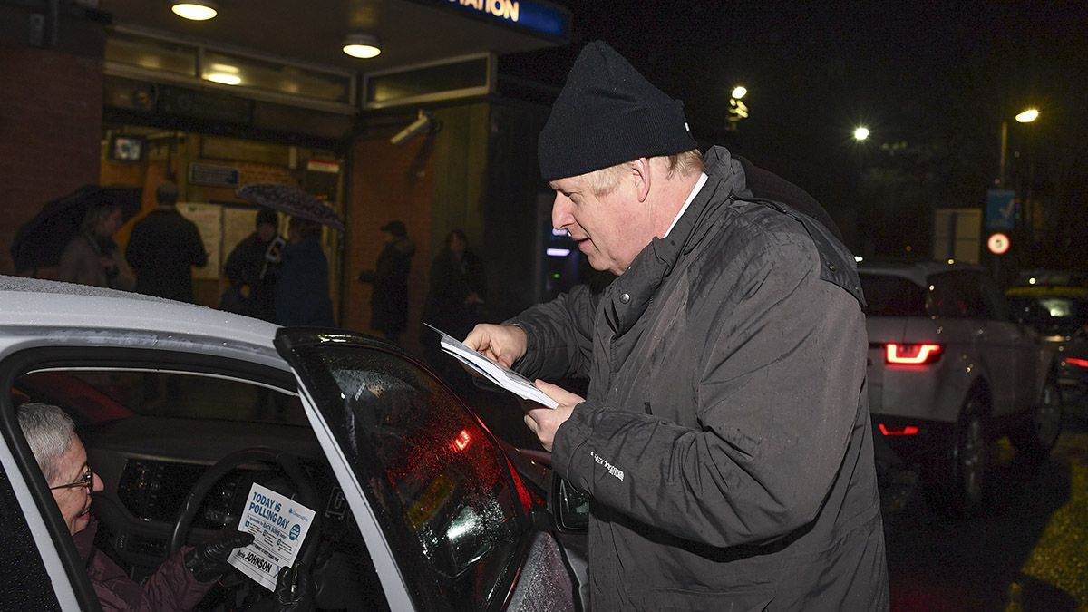 El primer ministro Boris Johnson hace campa&ntilde;a mientras en Gran Breta&ntilde;a se eligen a los 650 miembros de la C&aacute;mara de los Comunes.