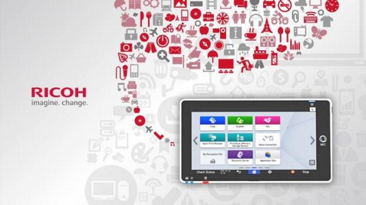 Ricoh se dedica de la de: Copiadoras, Impresoras, Multifuncionales inteligentes, impresoras de prendas, Impresoras de hoja cortada (hoja suelta), Impresoras de producción, Impresoras digitales, Impresoras de formato ancho, Impresoras de planos, Cámaras fotográficas, Proyectores y Pantallas interactivas.