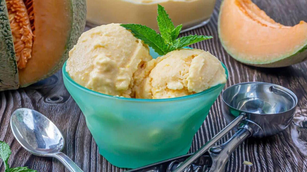 Helado de melón