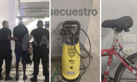 Un hombre fue detenido este miércoles tras robar en el barrio Mariano Comas de la ciudad de Santa Fe Un hombre fue detenido este miércoles tras robar en el barrio Mariano Comas de la ciudad de Santa Fe