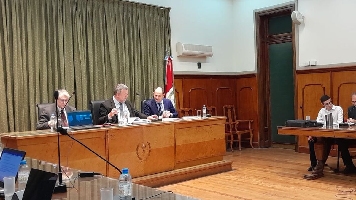 La audiencia fue ante un tribunal conformado por Oscar Burtnik