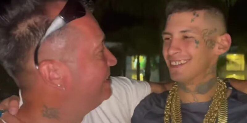 L-Gante y su papá se reencontraron luego de 17 años distanciados