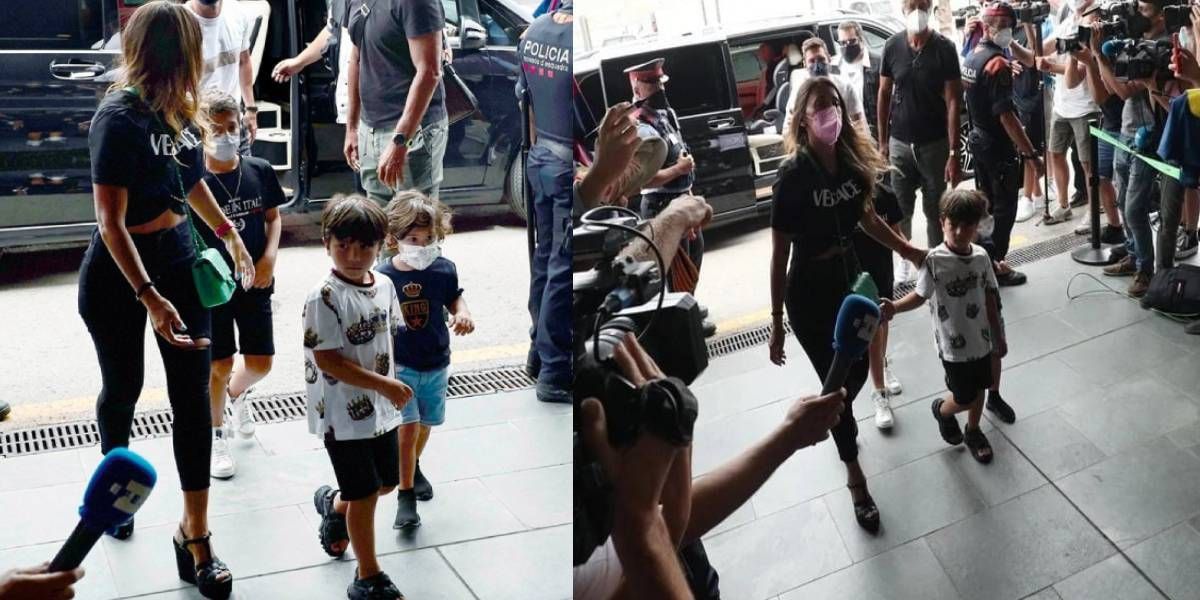 El look de Antonela Roccuzzo.