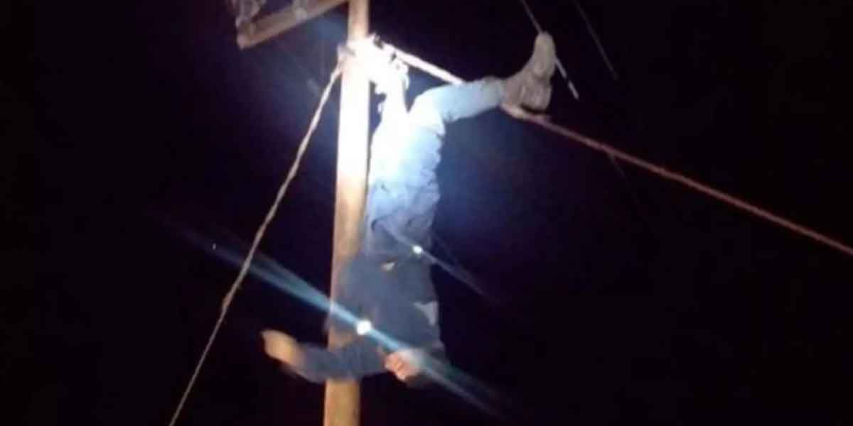 Un robo, un mal movimiento y quemaduras de tercer grado