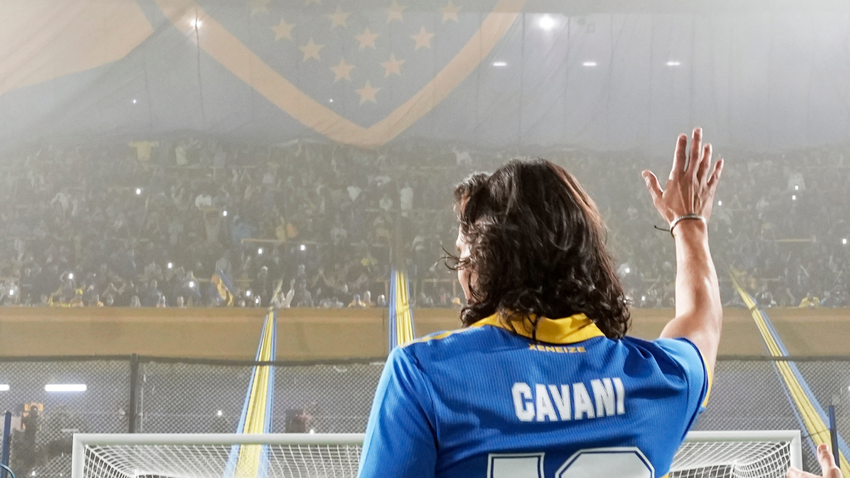 Edinson Cavani llegó a Boca Juniors