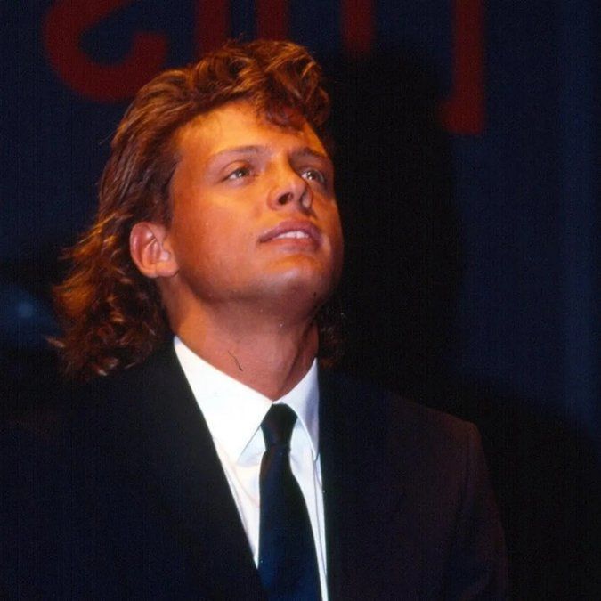 Un Luis Miguel joven.