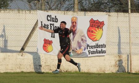Joel Chori Abraham, jugador de Las Flores. Joel Chori Abraham, jugador de Las Flores.
