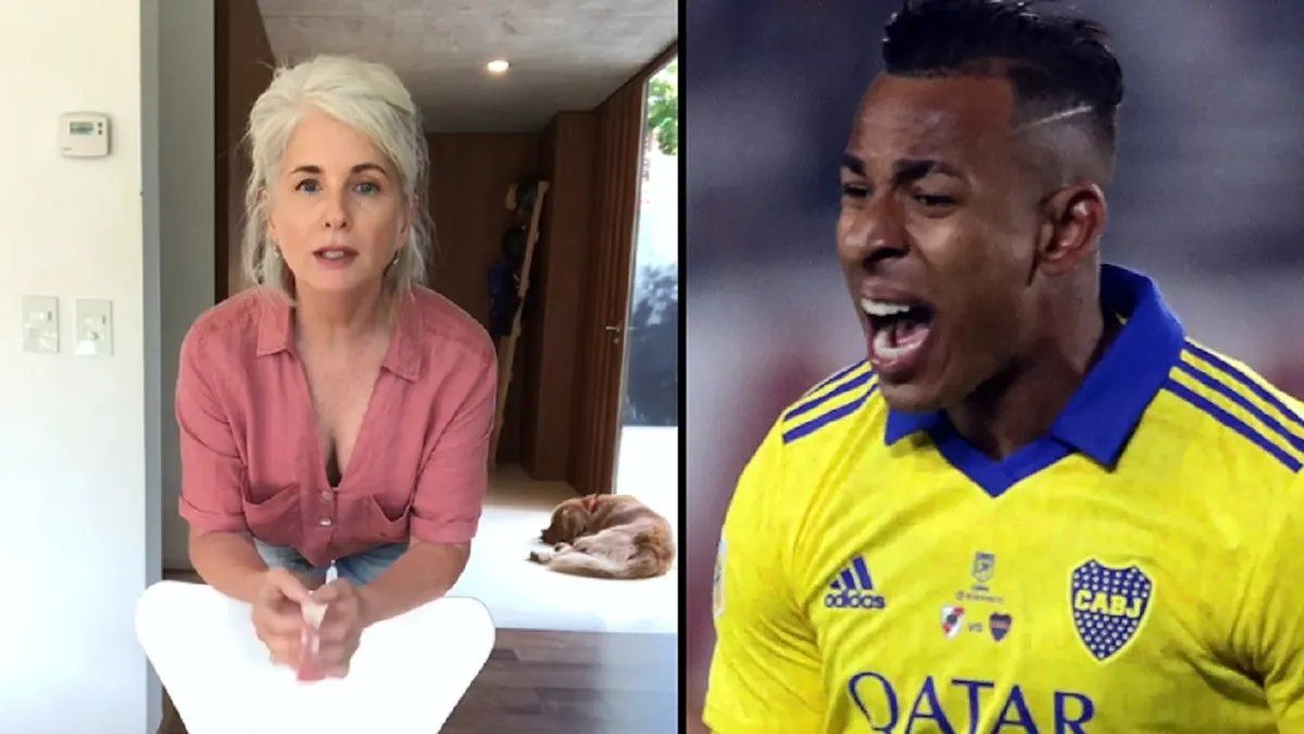 La actriz habló del jugador de fútbol en sus redes sociales