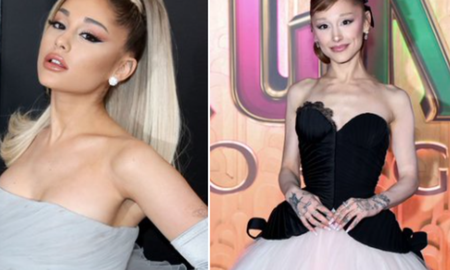 El antes y el después de Ariana Grande. El antes y el después de Ariana Grande.