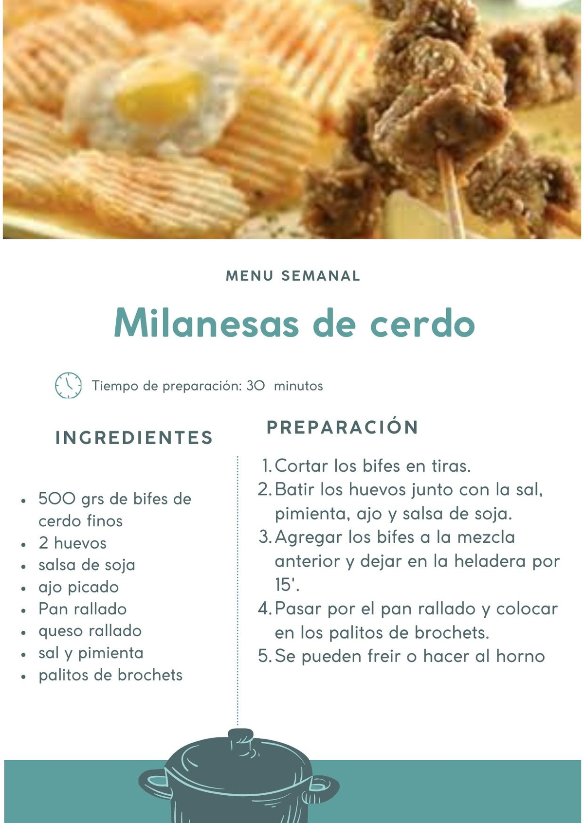 Las milanesas de cerdo hechas en casa son más ricas y económicas. Las milanesas de cerdo hechas en casa son más ricas y económicas. 