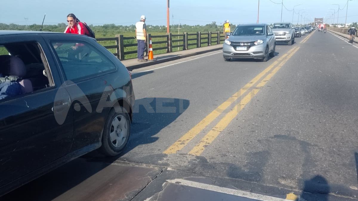 A pesar de las constantes intervenciones en la calzada, desde Vialidad Nacional aseguran que no hay problemas estructurales en el puente. A pesar de las constantes intervenciones en la calzada, desde Vialidad Nacional aseguran que no hay problemas estructurales en el puente. 