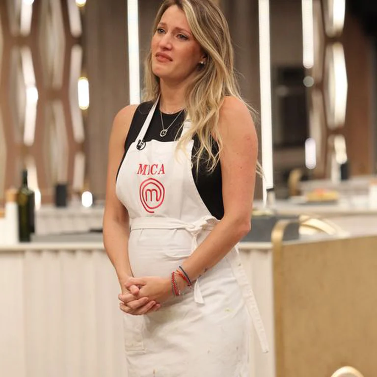 Mica Viciconte y Germ&aacute;n Martitegui se cruzaron en MasterChef Celebrity 3.
