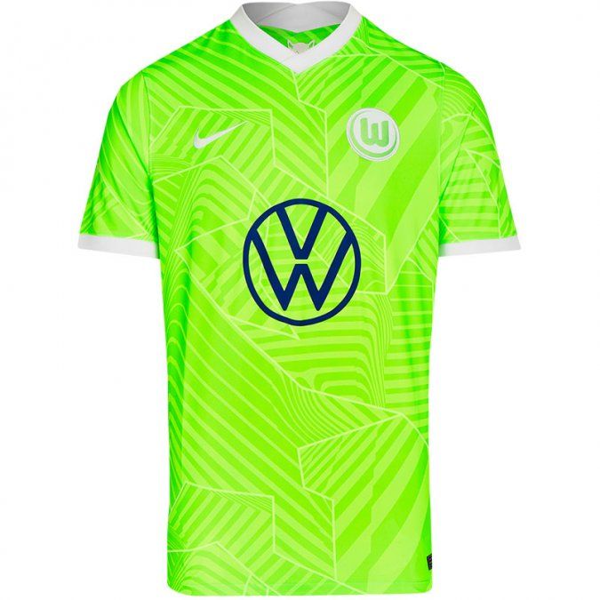 Camiseta titular del Wolfsburgo de Alemania.