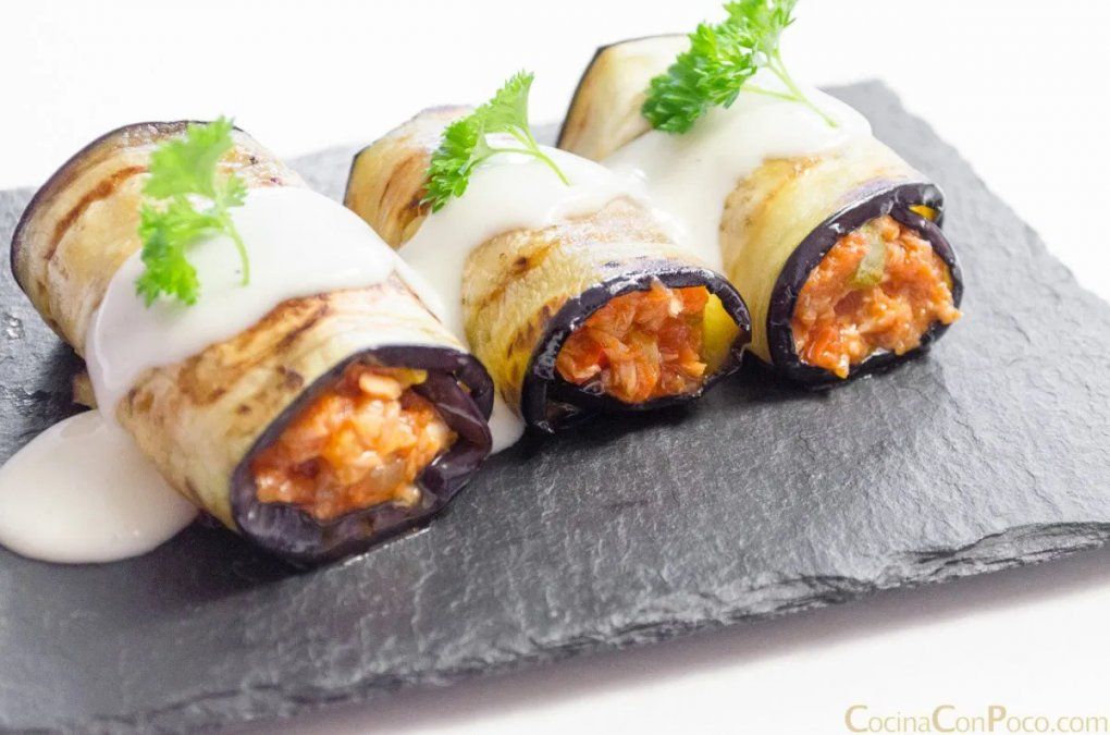 Canelones de berenjenas deliciosos para el otoño