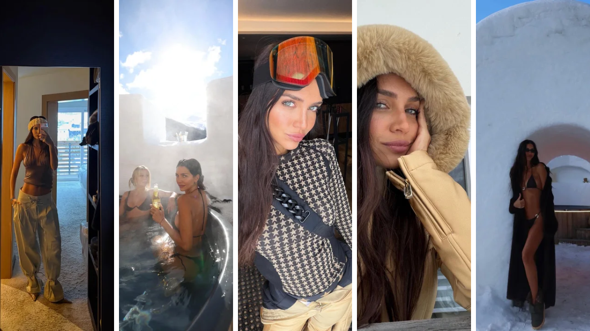 Zaira Nara desafió el frío intenso de Italia con sus atuendos. Zaira Nara desafió el frío intenso de Italia con sus atuendos.
