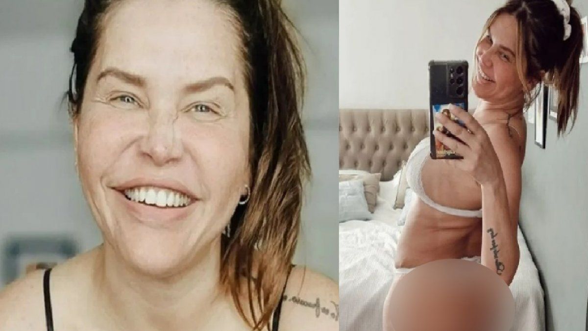 Sin maquillaje, con estrías y celulitis: Nazarena Vélez se mostró al  natural y lanzó una profunda reflexión