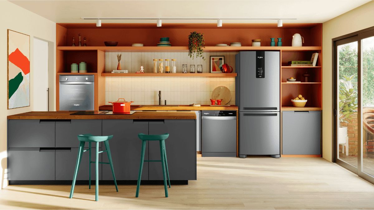 Este es el precio de una heladera Whirlpool No Frost Inverter en julio 2025.