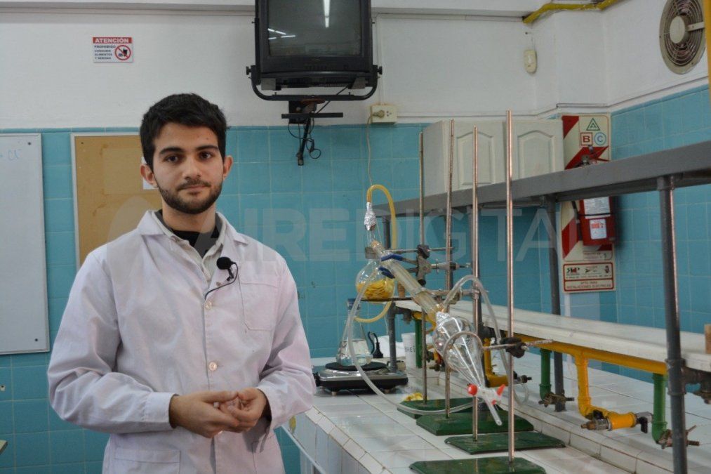 Felipe está preseleccionado para participar de las Olimpíadas Internacionales de Química.&nbsp;