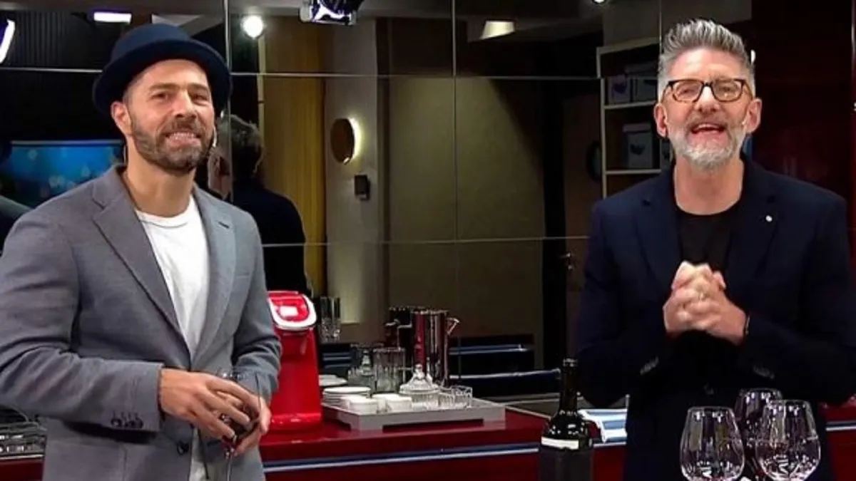 Luis Novaresio abrió la edición de este domingo de Debo Decir junto a su pareja