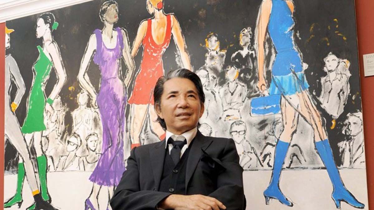 El diseñador Kenzo Takada