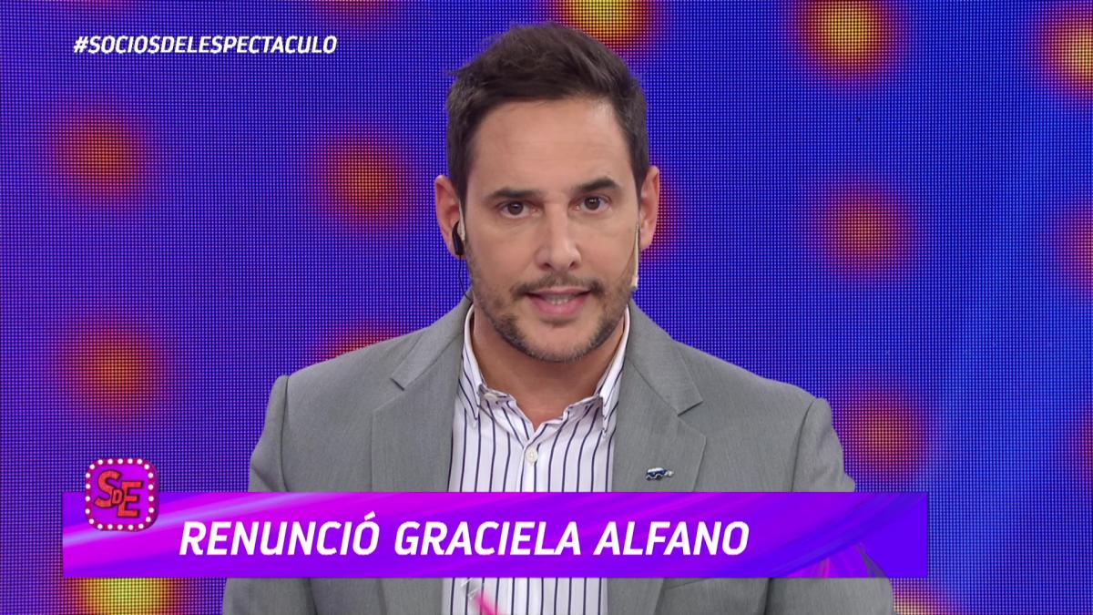 Rodrigo Lussich aclaró que Graciela Alfano no vuelve tras la renuncia en vivo 