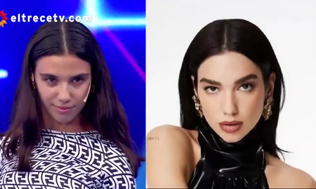 Una joven imitó a la cantante durante su presentación en la puerta de los parecidos y se volvió viral. Una joven imitó a la cantante durante su presentación en la puerta de los parecidos y se volvió viral.