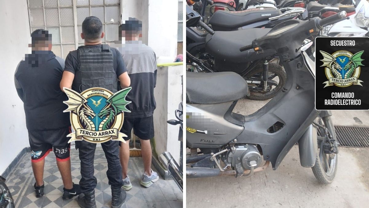 La policía recuperó una moto con pedido de secuestro en Villa Oculta