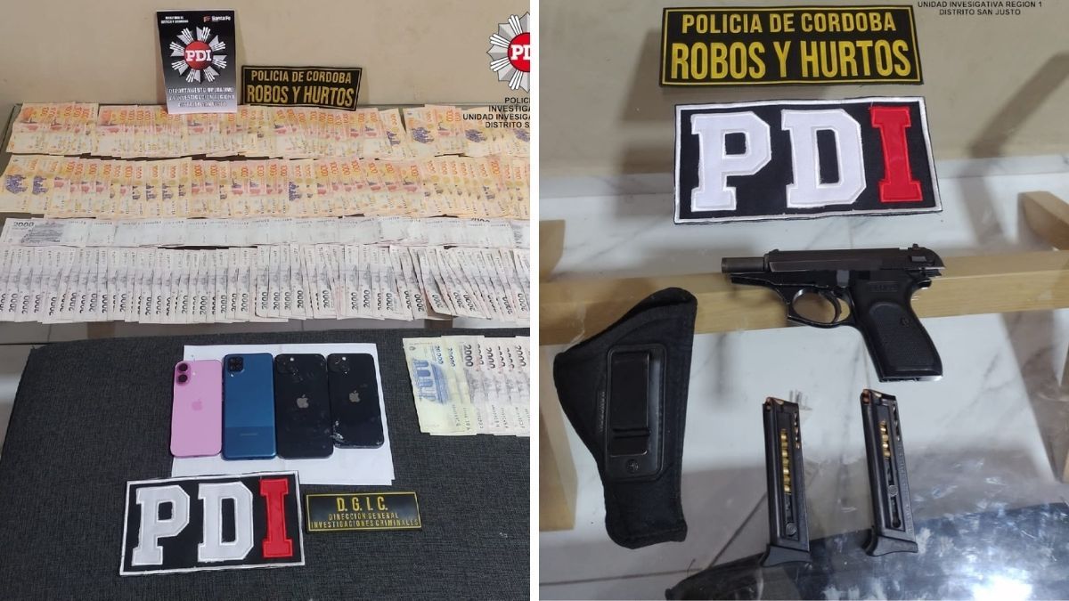 El material secuestrado durante los allanamientos. El material secuestrado durante los allanamientos.