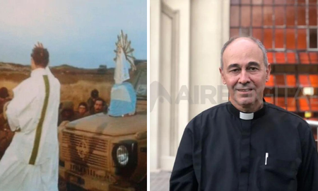 El padre Panigo confirmó que la imagen de la Virgen permanecerá en la Basílica hasta las 19.30 del miércoles, luego de una misa será trasladada a las instalaciones del Liceo General Manuel Belgrano. El padre Panigo confirmó que la imagen de la Virgen permanecerá en la Basílica hasta las 19.30 del miércoles, luego de una misa será trasladada a las instalaciones del Liceo General Manuel Belgrano.