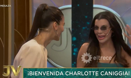 Charlotte Caniggia abandonó a Juana Viale al aire Charlotte Caniggia abandonó a Juana Viale al aire