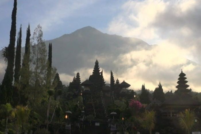 Bali: un volcán de la isla podría entrar en erupción hoy