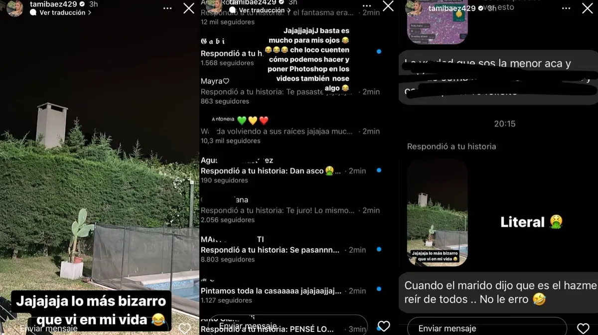 Las capturas donde habla de Wanda Nara.