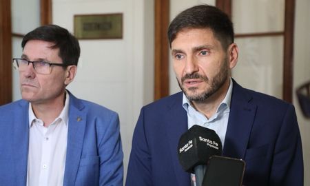 El gobernador Maximiliano Pullaro apuntó contra los gremios por el paro docente. El gobernador Maximiliano Pullaro apuntó contra los gremios por el paro docente.