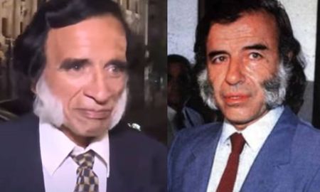 El doble de Menem fue entrevistado por Crónica. El doble de Menem fue entrevistado por Crónica.