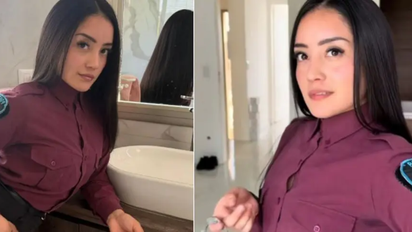 Suspendieron a una policía de CABA por videos sugestivos con el uniforme: investigan su conducta