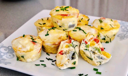 Cómo hacer muffins de huevo fáciles para el desayuno Cómo hacer muffins de huevo fáciles para el desayuno