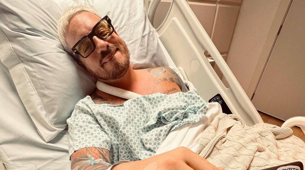 Fede Bal deberá hacer reposo y luego kinesiología.