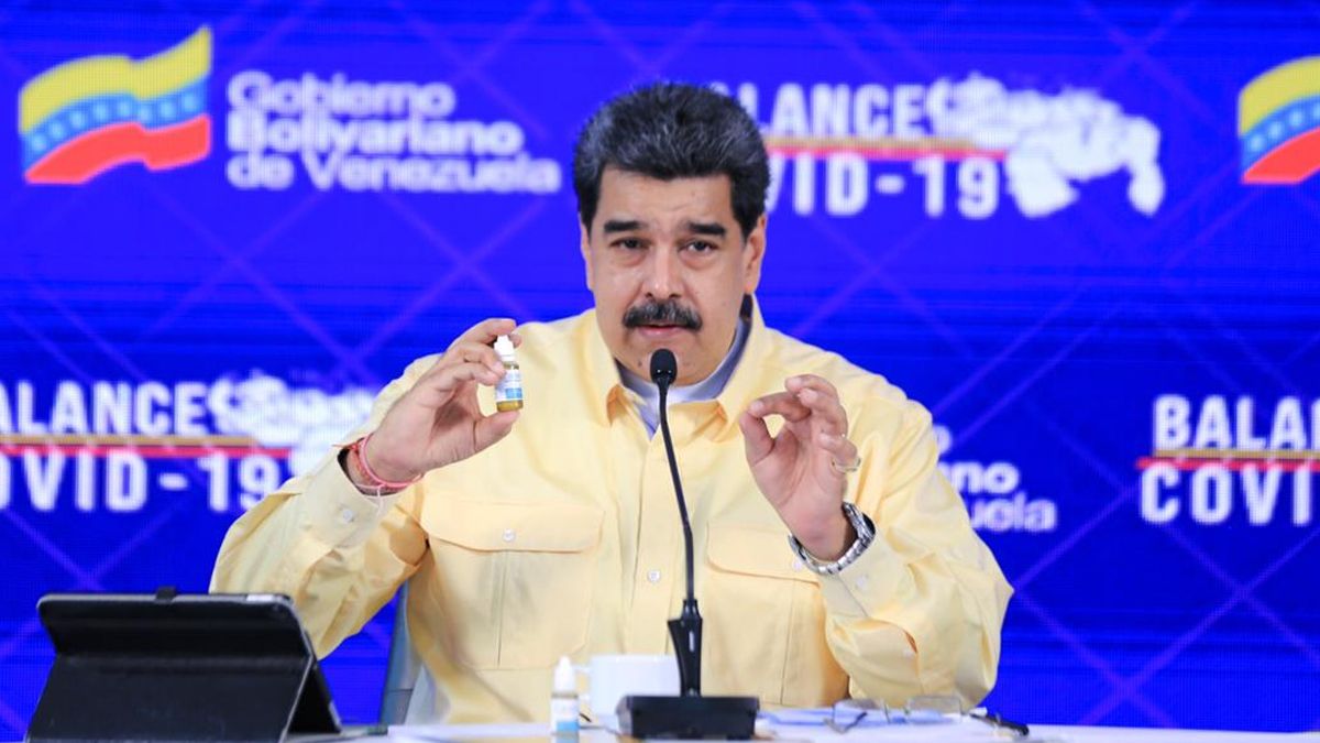 Por segunda vez, Maduro anunció un medicamento que neutraliza al 100% el coronavirus