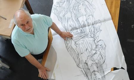 A los 92 años falleció Guillermo Roux, un artista incomensurable A los 92 años falleció Guillermo Roux, un artista incomensurable