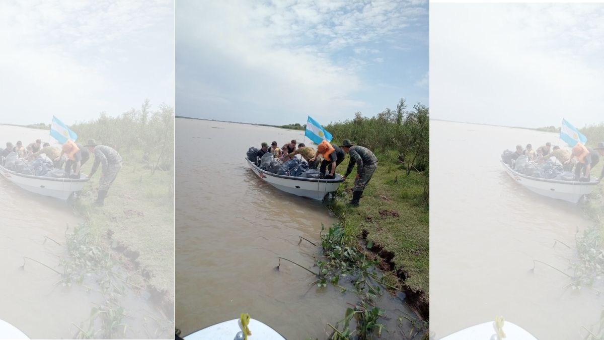 La iniciativa nació de un grupo de pescadores deportivos que frecuentaban la zona, y se encontraban con la escena de grandes cantidades de residuos.